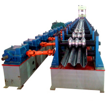 Saftey three wave high railway plate galvanized iron sheet guard rail fence barrier highway guardrail rolll forming machine